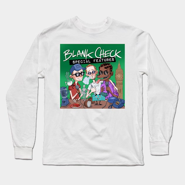 Blank Check: Special Features Logo Long Sleeve T-Shirt by Blank Check